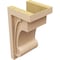 Ekena Millwork 8"W x 8"D x 16"H Wide Alma Rough Cedar Woodgrain TimberThane Corbel, Primed Tan CORUR08X08X16ALMRCPR - alternate 3